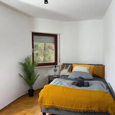 Frankfurt Work And Rest- 4 Bedrooms- 2 Wcs- Free Parking- 5 Queen Size Beds- Fast Wifi- Roller Shutters Apartmán *